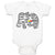 Baby Clothes Blessed Smiling Brave Baby Bodysuits Boy & Girl Cotton
