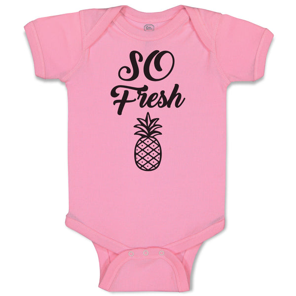 Baby Clothes So Fresh Pineapple Fruit Baby Bodysuits Boy & Girl Cotton