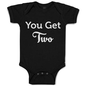 Baby Clothes You Get 2 Baby Bodysuits Boy & Girl Newborn Clothes Cotton