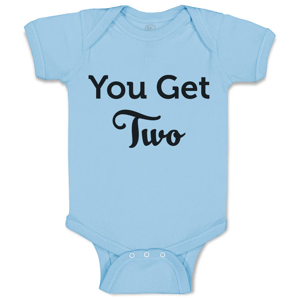 Baby Clothes You Get 2 Baby Bodysuits Boy & Girl Newborn Clothes Cotton