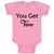 Baby Clothes You Get 2 Baby Bodysuits Boy & Girl Newborn Clothes Cotton