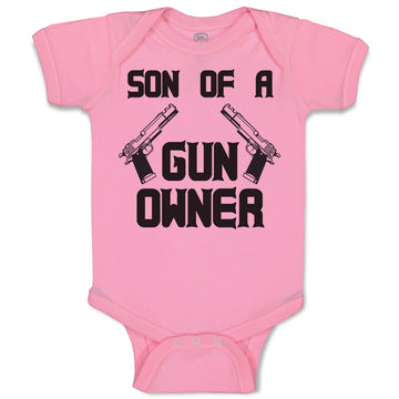 Baby Clothes Son of A Gun Owner Baby Bodysuits Boy & Girl Newborn Clothes Cotton