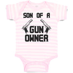 Baby Clothes Son of A Gun Owner Baby Bodysuits Boy & Girl Newborn Clothes Cotton