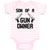 Baby Clothes Son of A Gun Owner Baby Bodysuits Boy & Girl Newborn Clothes Cotton