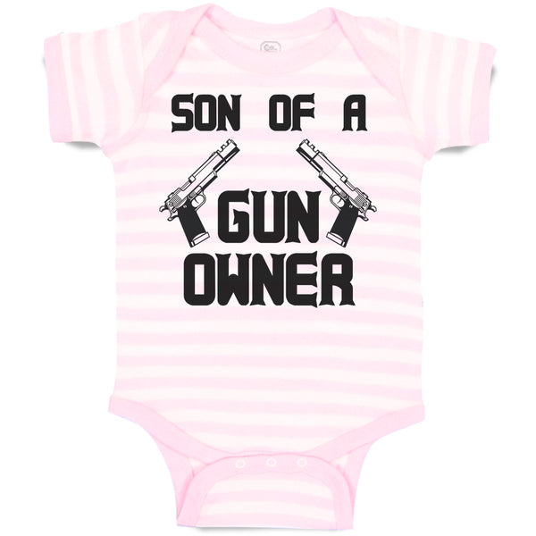 Baby Clothes Son of A Gun Owner Baby Bodysuits Boy & Girl Newborn Clothes Cotton