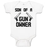 Baby Clothes Son of A Gun Owner Baby Bodysuits Boy & Girl Newborn Clothes Cotton