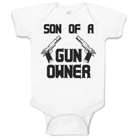Baby Clothes Son of A Gun Owner Baby Bodysuits Boy & Girl Newborn Clothes Cotton