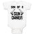 Baby Clothes Son of A Gun Owner Baby Bodysuits Boy & Girl Newborn Clothes Cotton