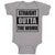 Baby Clothes Straight Outta The Womb Baby Bodysuits Boy & Girl Cotton