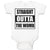 Baby Clothes Straight Outta The Womb Baby Bodysuits Boy & Girl Cotton