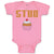 Baby Clothes Stud with Cherry on Cupcake Baby Bodysuits Boy & Girl Cotton