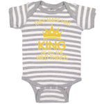 Baby Clothes They Made Him King of All The Wild Things Baby Bodysuits Cotton