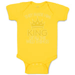 Baby Clothes They Made Him King of All The Wild Things Baby Bodysuits Cotton