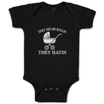 Baby Clothes They See Me Rollin They Hatin Baby Bodysuits Boy & Girl Cotton