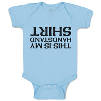 Baby Clothes This Is My Handstand Shirt Baby Bodysuits Boy & Girl Cotton