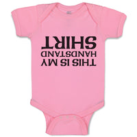 Baby Clothes This Is My Handstand Shirt Baby Bodysuits Boy & Girl Cotton