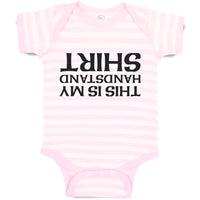 Baby Clothes This Is My Handstand Shirt Baby Bodysuits Boy & Girl Cotton