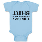 Baby Clothes This Is My Upsidedown Shirt Baby Bodysuits Boy & Girl Cotton