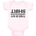 Baby Clothes This Is My Upsidedown Shirt Baby Bodysuits Boy & Girl Cotton