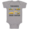 Baby Clothes Tougher than Tough An Working Construction Vehicles Baby Bodysuits