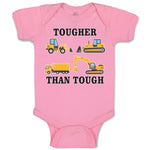 Baby Clothes Tougher than Tough An Working Construction Vehicles Baby Bodysuits