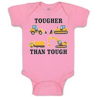 Baby Clothes Tougher than Tough An Working Construction Vehicles Baby Bodysuits