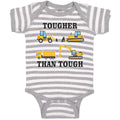 Baby Clothes Tougher than Tough An Working Construction Vehicles Baby Bodysuits