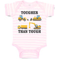 Baby Clothes Tougher than Tough An Working Construction Vehicles Baby Bodysuits