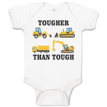 Baby Clothes Tougher than Tough An Working Construction Vehicles Baby Bodysuits