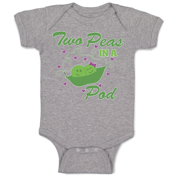 Baby Clothes 2 Peas in A Pod Baby Bodysuits Boy & Girl Newborn Clothes Cotton