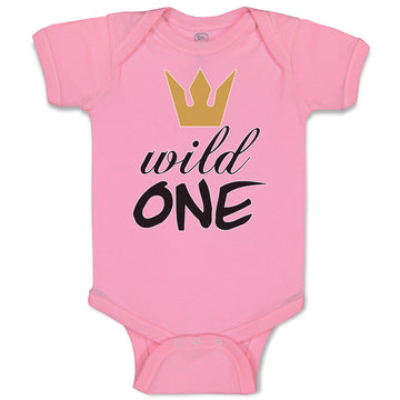 Baby Clothes Wild 1 Baby Bodysuits Boy & Girl Newborn Clothes Cotton