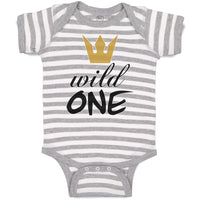 Baby Clothes Wild 1 Baby Bodysuits Boy & Girl Newborn Clothes Cotton