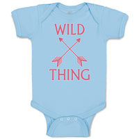 Baby Clothes Wild Thing Baby Bodysuits Boy & Girl Newborn Clothes Cotton