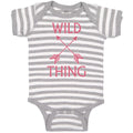 Baby Clothes Wild Thing Baby Bodysuits Boy & Girl Newborn Clothes Cotton