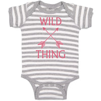 Baby Clothes Wild Thing Baby Bodysuits Boy & Girl Newborn Clothes Cotton