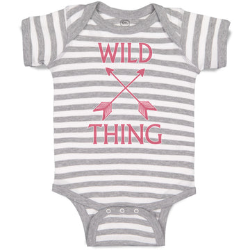 Baby Clothes Wild Thing Baby Bodysuits Boy & Girl Newborn Clothes Cotton