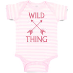 Baby Clothes Wild Thing Baby Bodysuits Boy & Girl Newborn Clothes Cotton