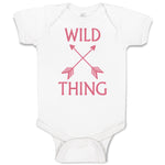 Baby Clothes Wild Thing Baby Bodysuits Boy & Girl Newborn Clothes Cotton