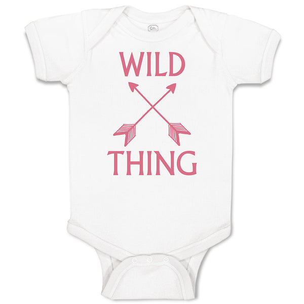 Baby Clothes Wild Thing Baby Bodysuits Boy & Girl Newborn Clothes Cotton