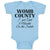 Baby Clothes Womb County I Just Did 9 Months on The Inside Baby Bodysuits Cotton