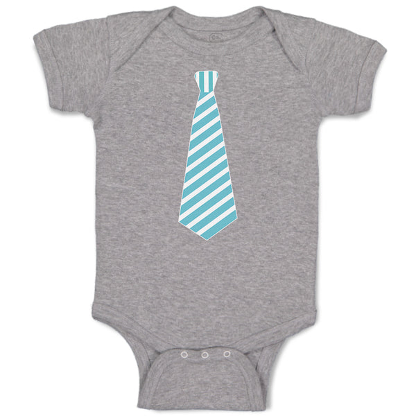 Baby Clothes Striped Neck Tie Style 6 Baby Bodysuits Boy & Girl Cotton