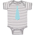 Baby Clothes Striped Neck Tie Style 6 Baby Bodysuits Boy & Girl Cotton
