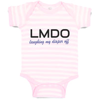 Baby Clothes Lmdo Laughing My Diaper off Funny Funny Humor Baby Bodysuits Cotton