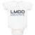 Baby Clothes Lmdo Laughing My Diaper off Funny Funny Humor Baby Bodysuits Cotton