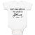 Baby Clothes Don'T Mess with Me My Uncle Is A Biker Baby Bodysuits Cotton