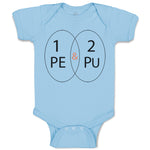 Baby Clothes Periodic Table Geek Nerd Funny Humor Baby Bodysuits Cotton