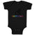 Baby Clothes Rainbow Poop Funny & Novelty Funny Baby Bodysuits Boy & Girl Cotton