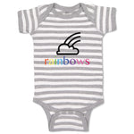 Baby Clothes Rainbow Poop Funny & Novelty Funny Baby Bodysuits Boy & Girl Cotton