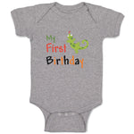 Baby Clothes Dino My First Birthday Dinosaur Holidays and Occasions Birthday