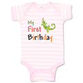Baby Clothes Dino My First Birthday Dinosaur Holidays and Occasions Birthday